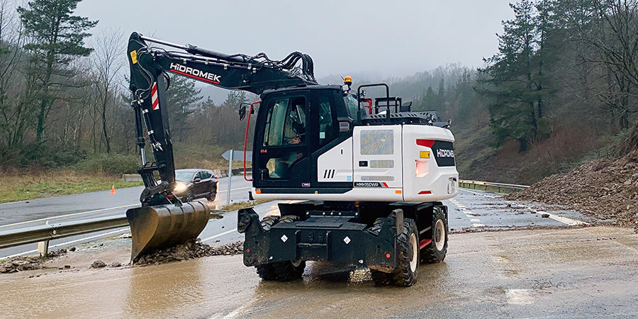 Hidromek HMK 150 WR Wheeled Excavator