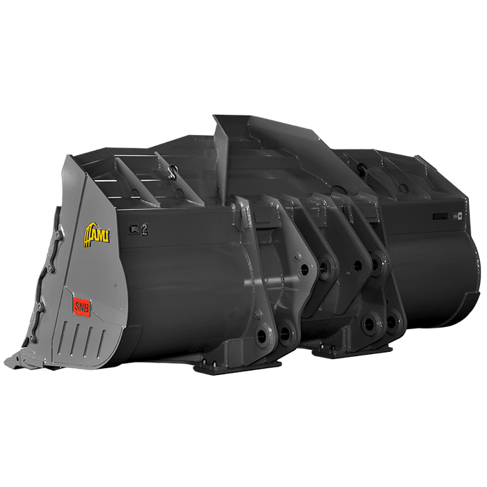 AMI Severe Duty Spade Nose Rock Bucket