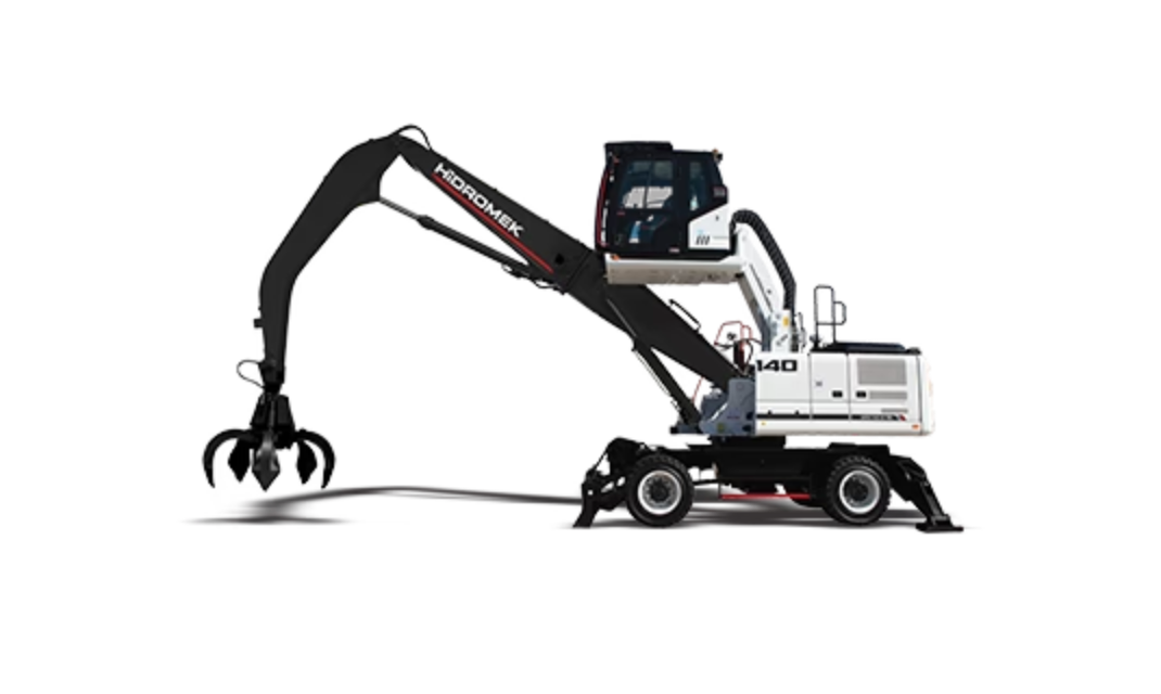 Hidromek HMK 140 W MH Material Handeling Excavator