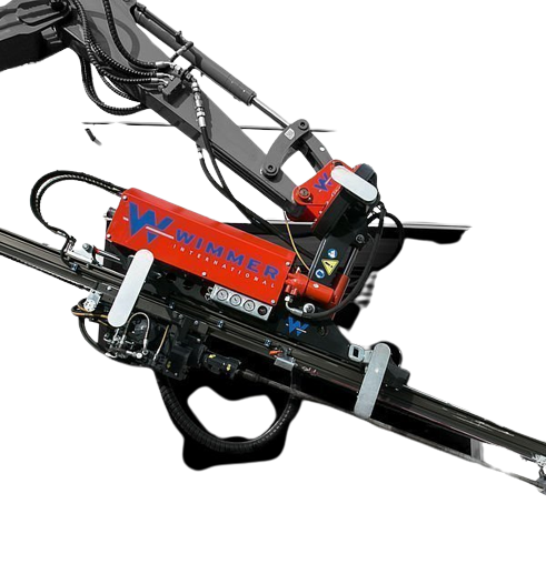 Wimmer AB 1300 T Series Excavator Drill Attachment