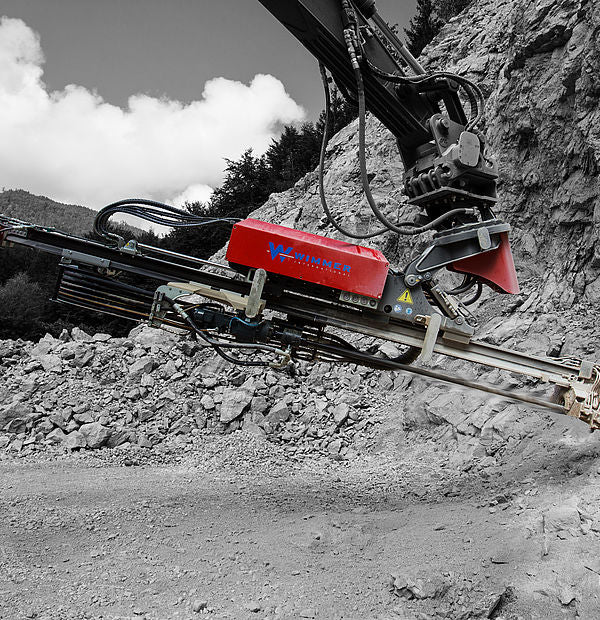 Wimmer AB 3600 T50 Series Excavator Drill Attachment