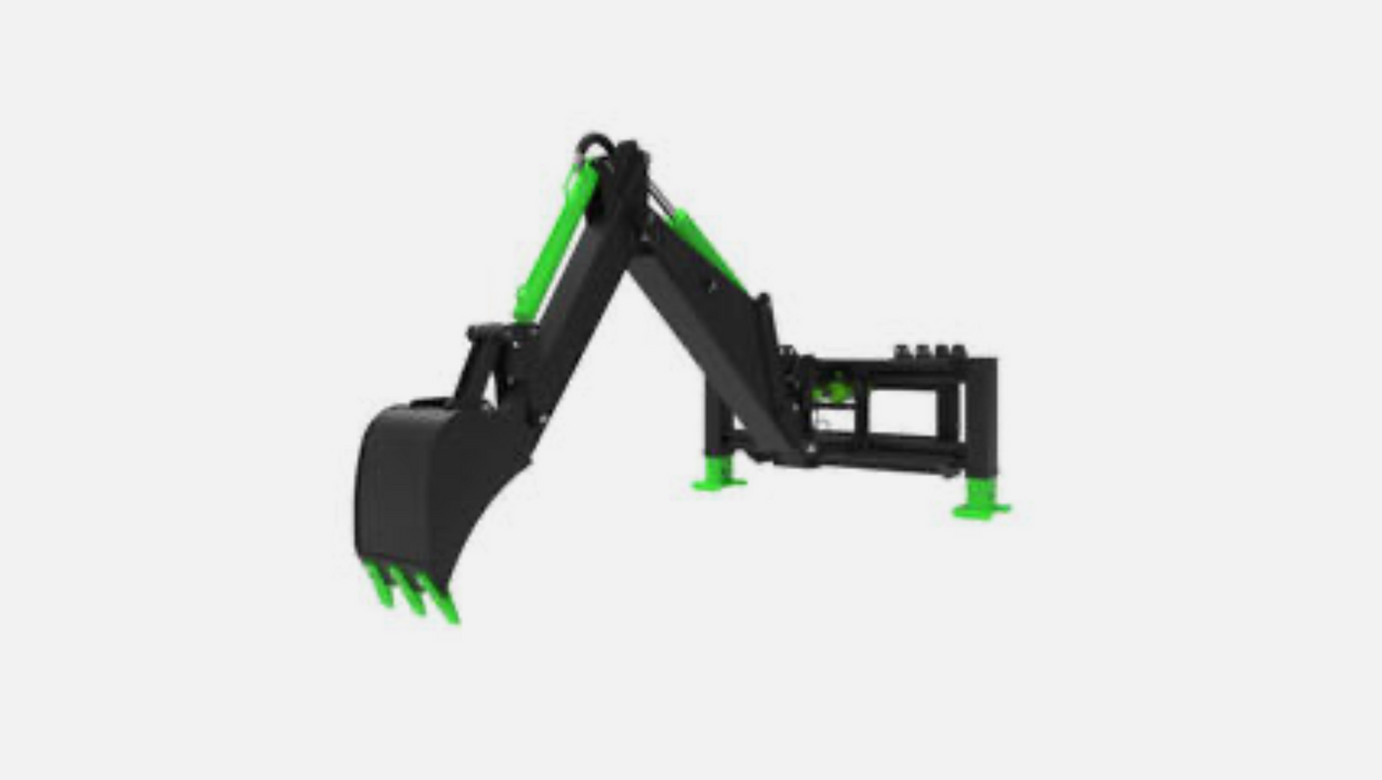 FirstGreen Industries Backhoe for SSL Attachment