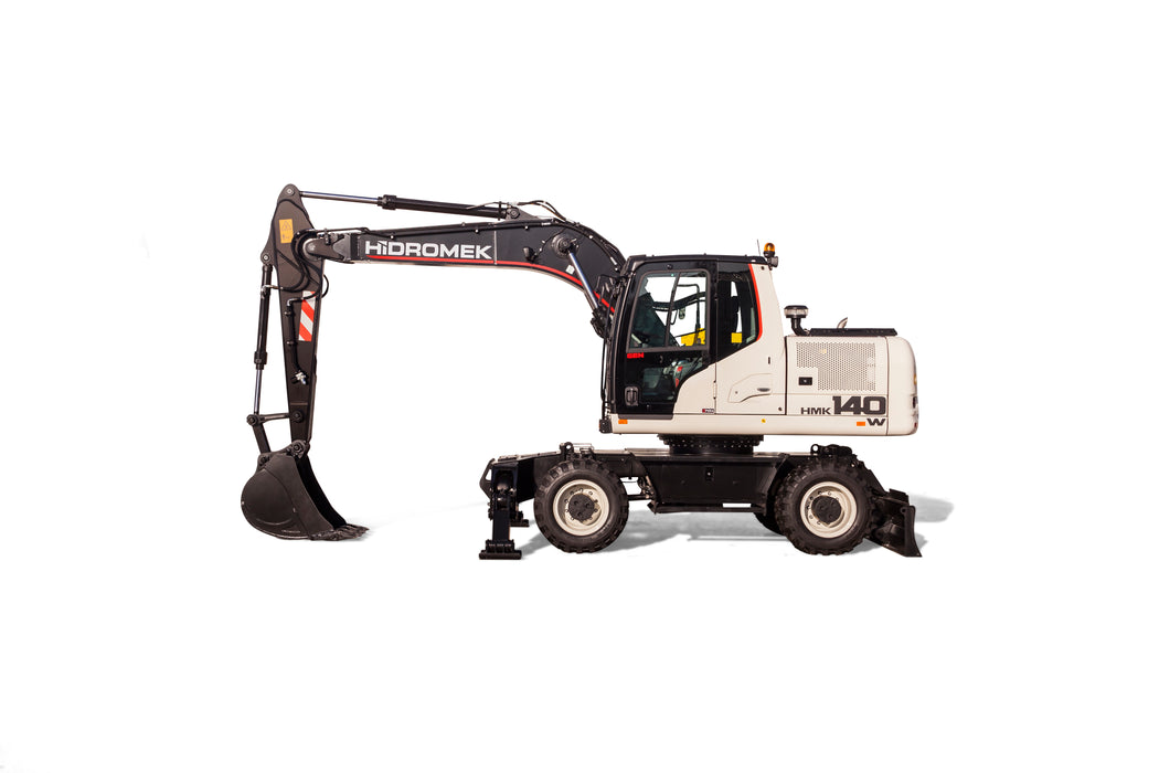 Hidromek HMK 140 W Wheeled Excavator
