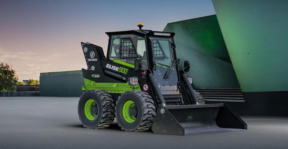 FirstGreen Industries' All-electric, autonomous skid steer