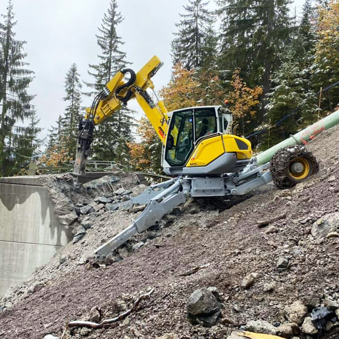 10 Tips for Operating a Spider Excavator on a Slope