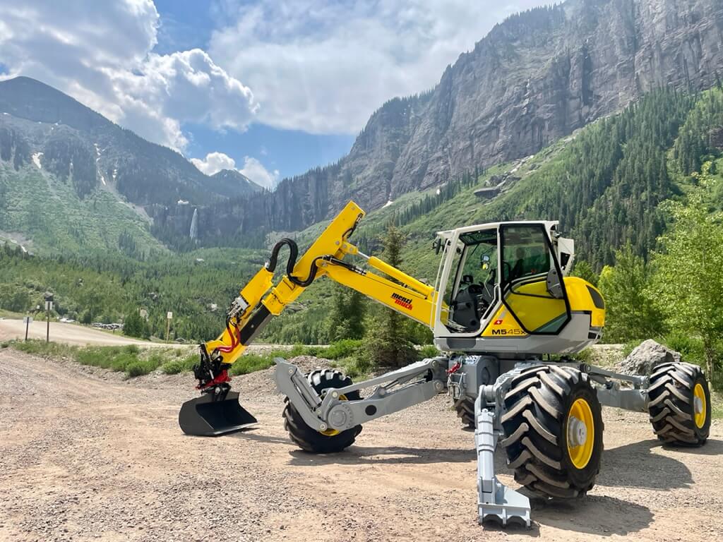 What is a Menzi Muck excavator used for?