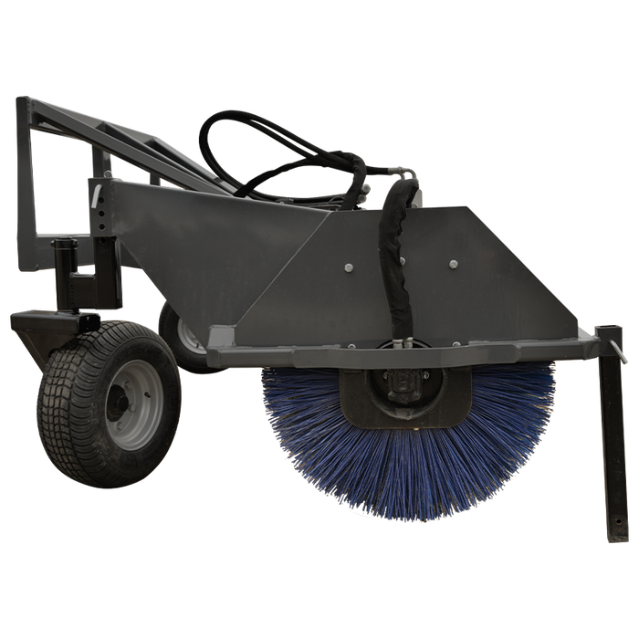 KINGSPIN Hydraulic Rotary Sweeper Attachment