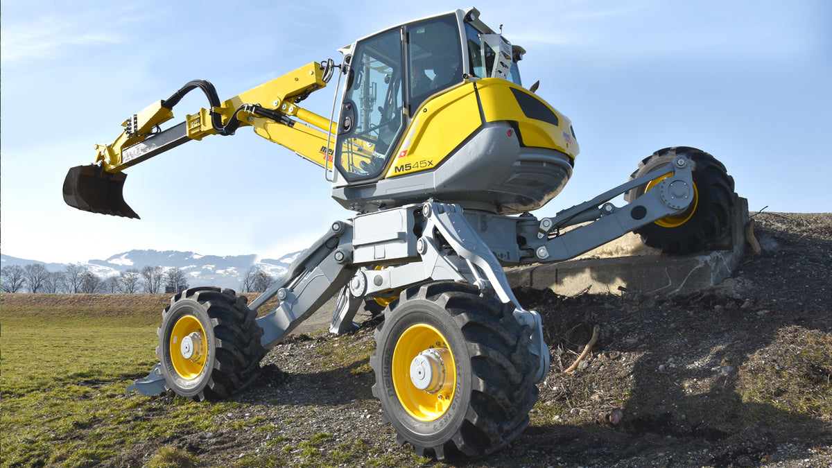 マイニングリッグ Menzi Muck M545x Excavator — Evolution Mechanical