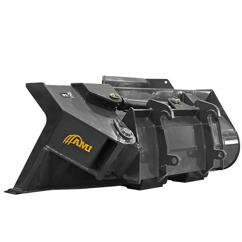 AMI Side Dump Bucket Attachment — Evolution Mechanical