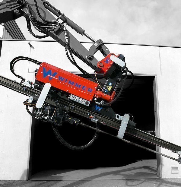 Wimmer AB 1300 T Series Excavator Drill Attachment