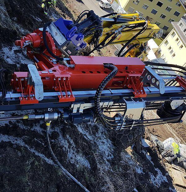 Wimmer AB 2600 T12 Excavator Drill Attachment