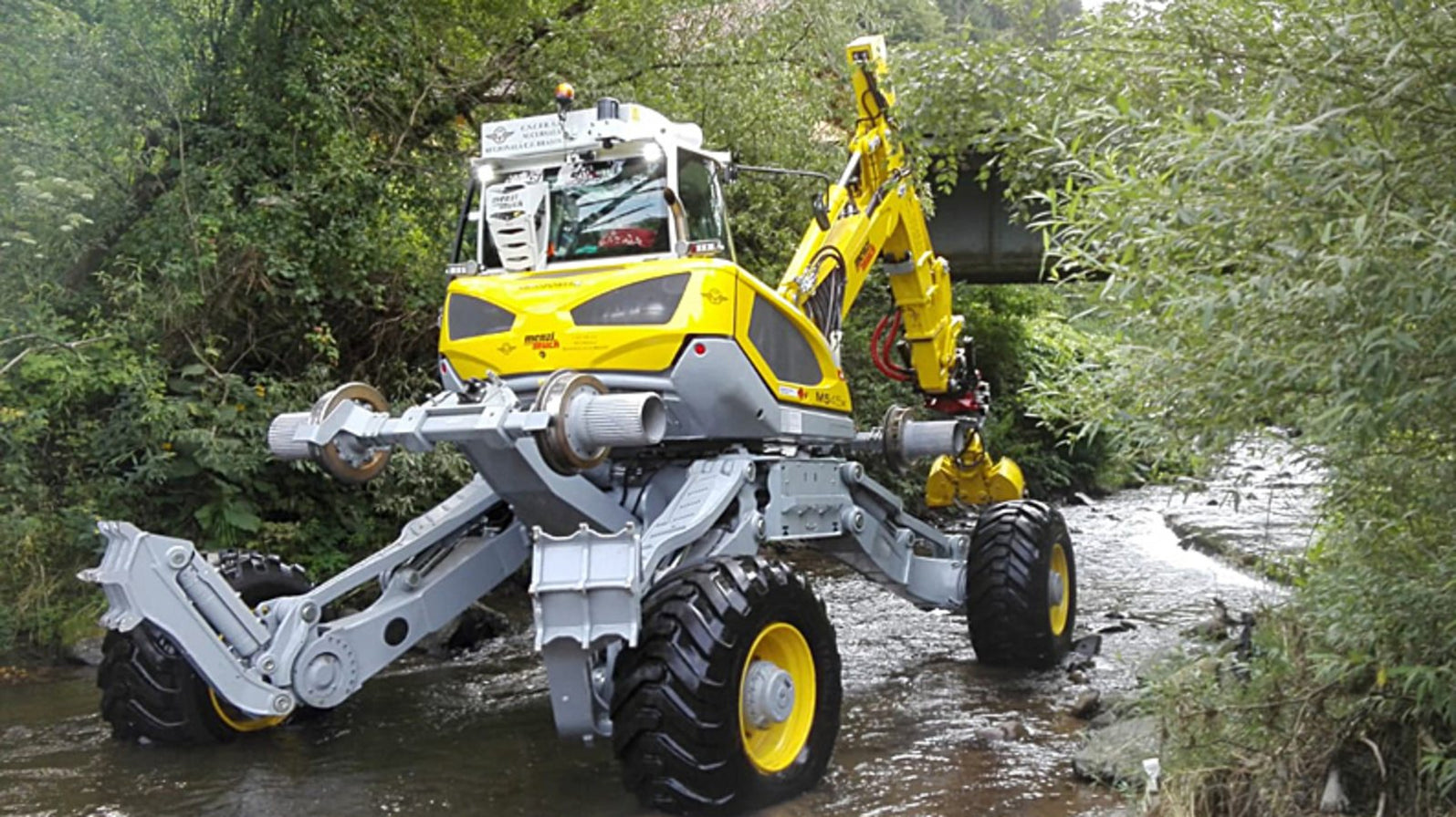 Menzi Muck M545x Excavator — Evolution Mechanical